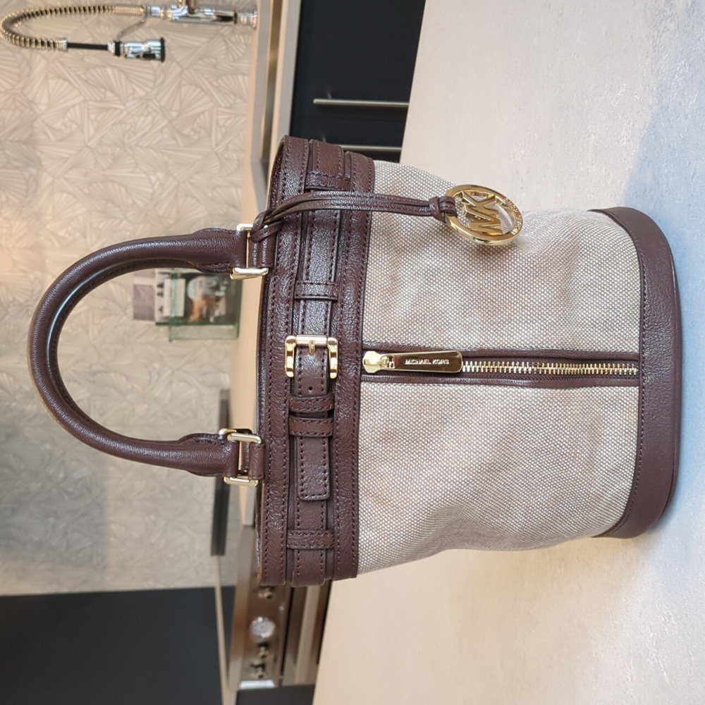 Michael Kors Brown Bucket Bag